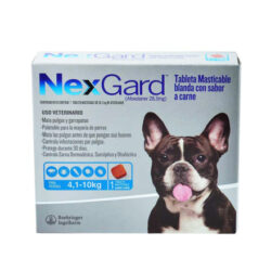 NEXGARD M  Contra pulgas y garrapatas Tableta Masticable Afoxolaner Productos veterinarios Desparasitantes | Envios a toda Guatemala