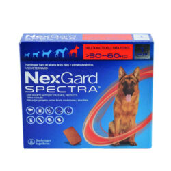 NEXGARD SPECTRA XL   Contra pulgas y garrapatas Tableta Masticable Afoxolaner Productos veterinarios Desparasitantes | Envios a toda Guatemala