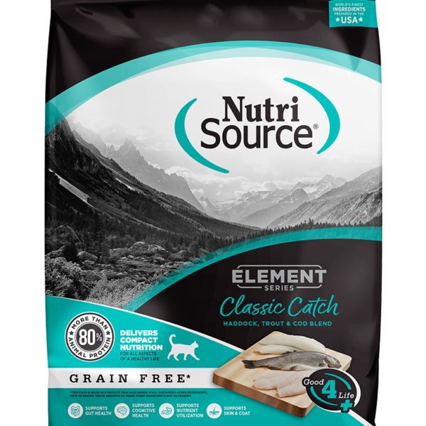 NutriSource Element Series Classic Catch 4 Lbs para GatoAlimentos para gatosFarmacia.PET
