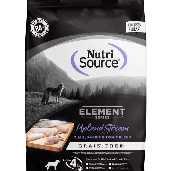 Nutrisource Element Upland Stream Grain Free 4 lbs | Concentrado Sin Granos para Perros AdultosAlimentos para perroFarmacia.PET