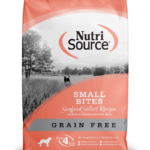 Nutrisource Small Bites Seafood Selects Grain Free 4lb | Concentrado Sin Granos con Mariscos para Perros AdultosAlimentos para perroFarmacia.PET