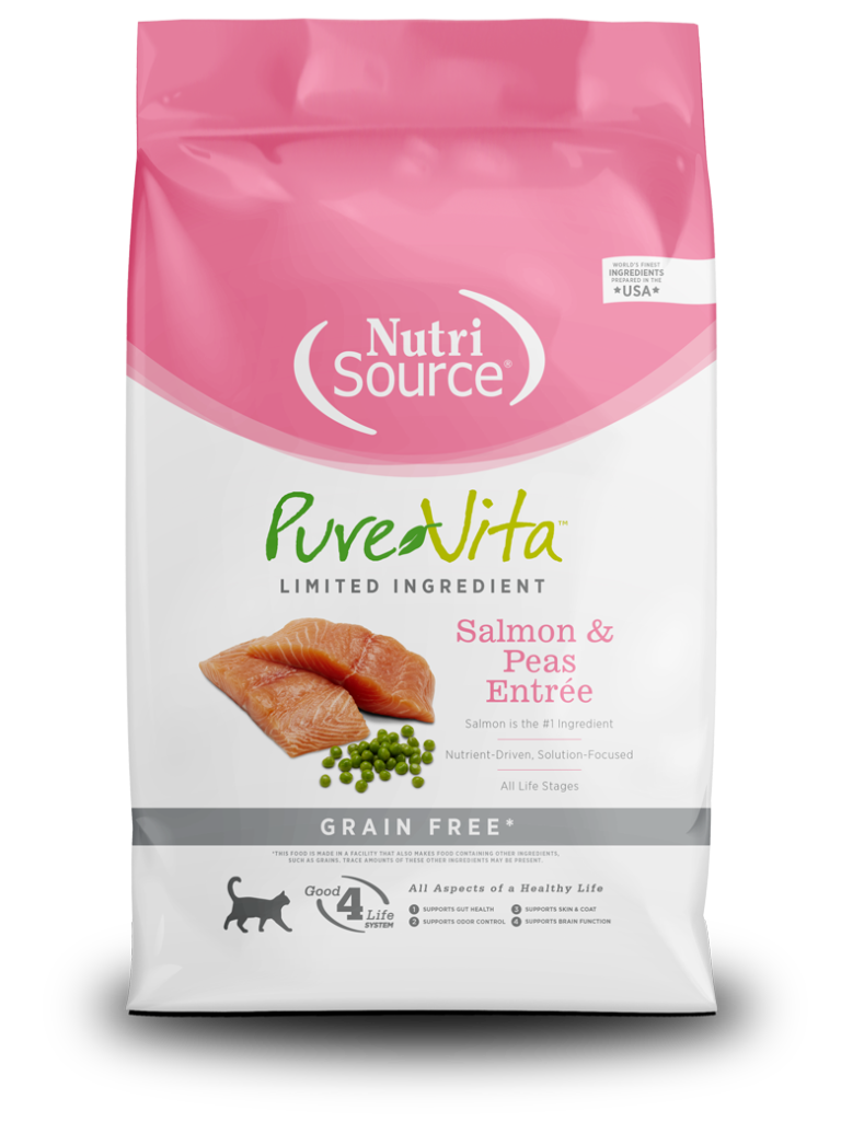 Nutrisource Pure Vita Salmon para gato 4 lbsAlimentos para gatosFarmacia.PET