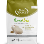 Nutrisource Pure Vita Pato y Lentejas Verdes 4lb | Concentrado Sin Granos para Perros AdultosAlimentos para perroFarmacia.PET