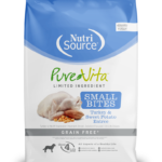 Nutrisource Pure Vita Small Bites Pavo y Camote 4lb | Alimento Natural Sin Granos para Perros AdultosAlimentos para perroFarmacia.PET
