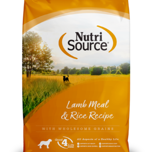 Nutrisource Cordero y Arroz 5lb | Alimento Premium para Perros Adultos Sensibles | Proteína de CorderoAlimentosFarmacia.PET