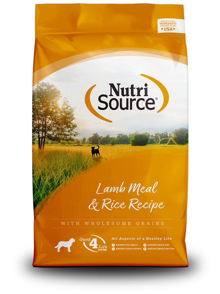 Nutrisource Cordero y Arroz 5lb | Alimento Premium para Perros Adultos Sensibles | Proteína de CorderoAlimentosFarmacia.PET