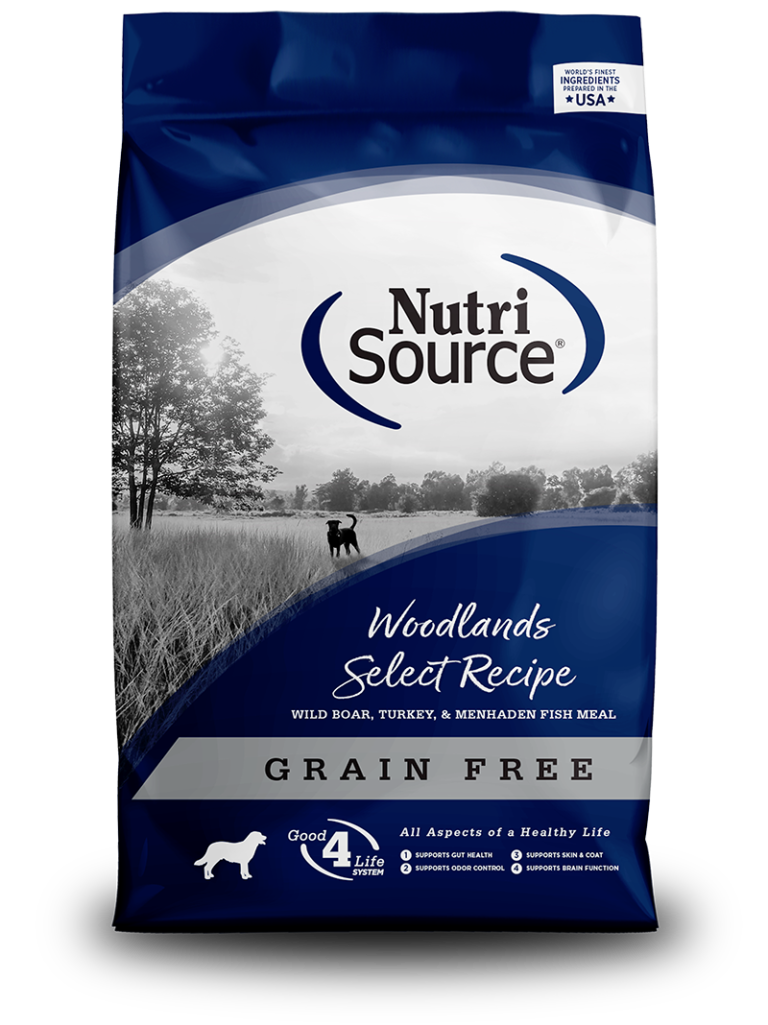 Nutrisource Woodlands Select Grain Free 4lb | Concentrado Sin Granos para Perros Adultos con Proteinas ExoticasAlimentos para perroFarmacia.PET