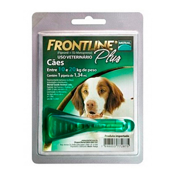 FRONTLINE PLUS 1.34 CC Antipulgas para Perro Pipeta Productos veterinarios Antipulgas | Envios a toda Guatemala