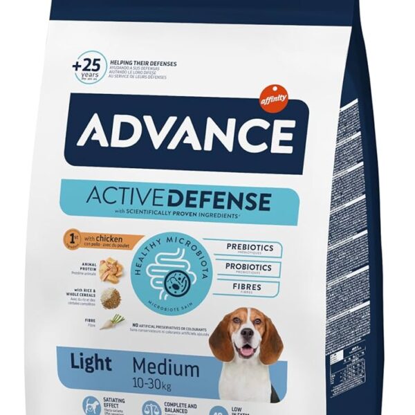 Advance Pienso para Perros Adultos Medianos Light 3 KGFarmacia.PET