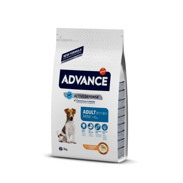 ADVANCE DOG MINI ADULT 3 KG Pienso para Perros PequeñosFarmacia.PET