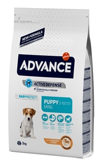 ADVANCE DOG PUPPY PROTECT MINI 3 KG: Alimento Premium para Cachorros de Razas PequeñasFarmacia.PET