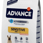 Pienso ADVANCE Sensitive Salmón 3 KG: Hipoalergénico para Perros con Piel y Digestión SensibleFarmacia.PET
