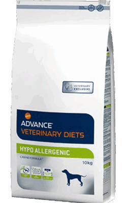 ADVANCE VETERINARY DIETS Pienso Hipoalergénico Perro 10 KG - Dieta Veterinaria para Alergias y Piel SensibleFarmacia.PET