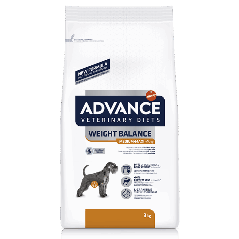 ADVANCE VETERINARY DIETS DOG WEIGHT BALANCE 12 KG Concentrado Veterinario para Perros ObesosFarmacia.PET