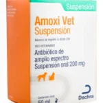 Amoxivet suspension 200mg medicamento veterinario Productos veterinarios Dechra | Envios a toda Guatemala