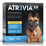 ATREVIA XR MEDIUM - 1 TABLETA / 10 a 20 kg Fluralaner Tableta desparasitante Productos veterinarios Antipulgas | Envios a toda Guatemala