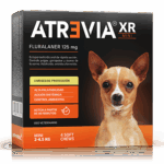 ATREVIA XR MINI - 1 TABLETA / 2 a 4.5 kg Fluralaner Tableta desparasitante Productos veterinarios Antipulgas | Envios a toda Guatemala