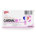 Cardial B 10 mg – Benazepril + Espironolactona – Vasodilatador mixto y protector cardíaco en perros – Holliday – Caja con 20 comprimidos Productos veterinarios Holliday | Envios a toda Guatemala