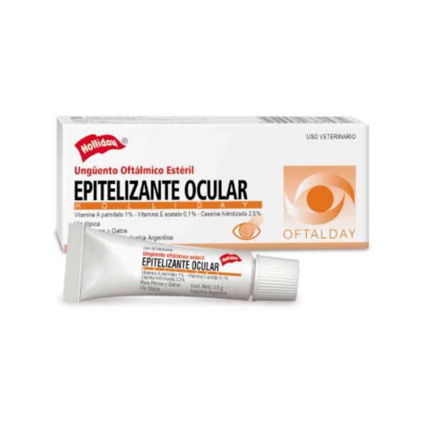 Ungüento Oftálmico Estéril Epitelizante Ocular Holliday 3.5 g Productos veterinarios Holliday | Envios a toda Guatemala
