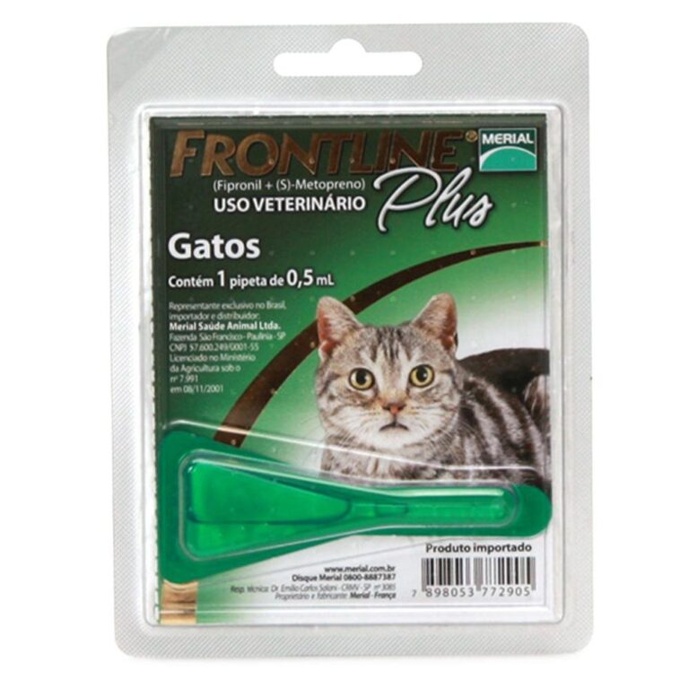 FRONTLINE PLUS GATO 0.5 CC Antipulgas para Perro Pipeta Productos veterinarios Antipulgas | Envios a toda Guatemala