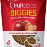 Premios para Perros Fruitables Biggies de Tocino y Manzana 16 oz Productos veterinarios Alimentos para perro | Envios a toda Guatemala