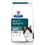 Hill's Prescription Diet W/D MULTI-BENEFIT FELINE 4 LBS Concentrado para gatoFarmacia.PET