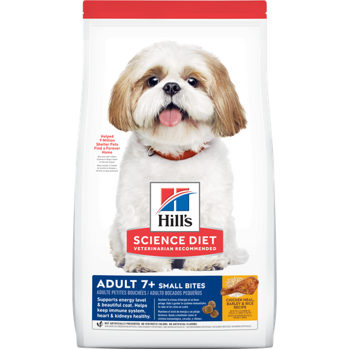 Hill's Science Diet ADULT 7+ SMALL BITES 2 KG Concentrado para PerroAlimentos para perroFarmacia.PET