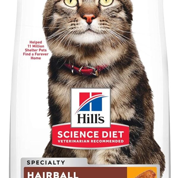 Hill's Science Diet ADULT HAIRBALL CONTROL 3.5 LBS Concentrado para gatoFarmacia.PET