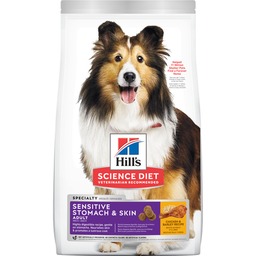 Hill's Science Diet ADULT SENSITIVE STOMACH y SKIN 15.5 L Concentrado para PerroFarmacia.PET