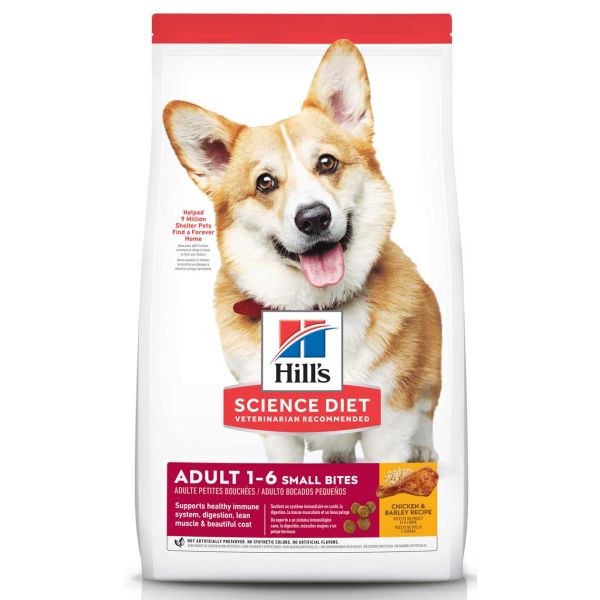 Hill's Science Diet ADULT SMALL BITES 5 LBS Concentrado para PerroAlimentos para perroFarmacia.PET