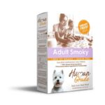 HUMAN GRADE GRAIN FREE BISCUITS ADULT SMOKY - CAJA 460 G Human Grade Productos veterinarios Alimentos para perro | Envios a toda Guatemala