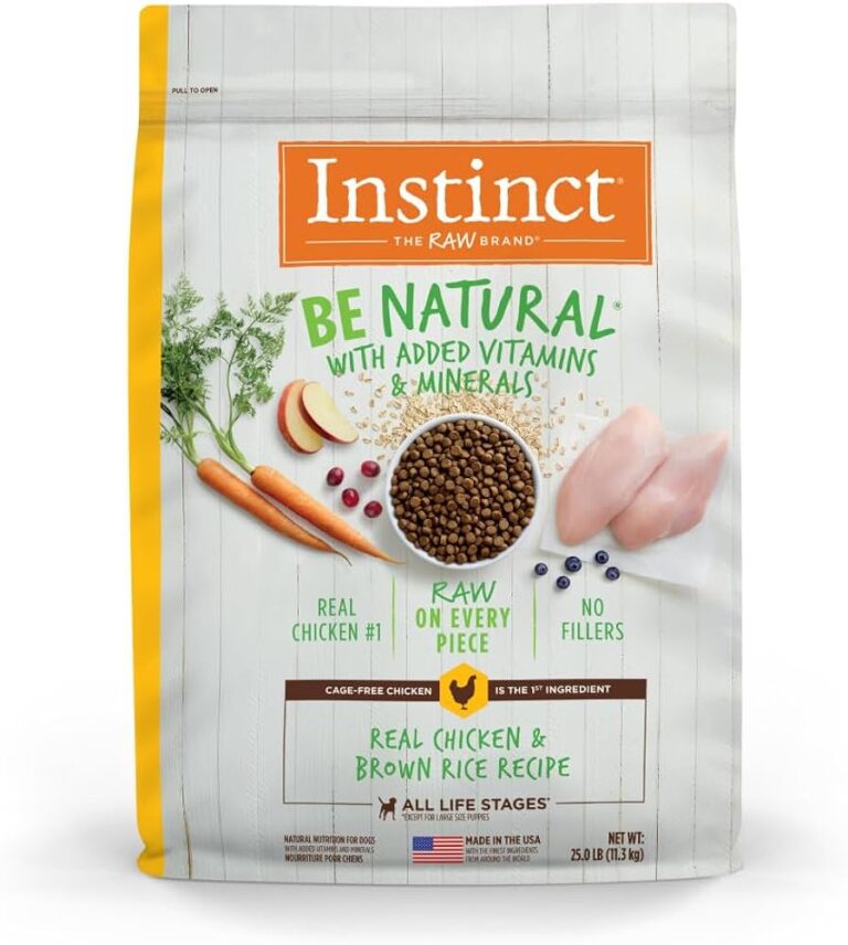 Alimento para Perro INSTINCT BE NATURAL CHICKEN y BROWN RICE DOG 25LBFarmacia.PET