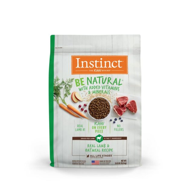 Alimento para Perro INSTINCT BE NATURAL LAMB y OATMEAL DOG 24LBFarmacia.PET