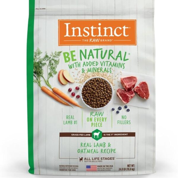 Alimento para Perro INSTINCT BE NATURAL LAMB y OATMEAL DOG 4.5LBFarmacia.PET