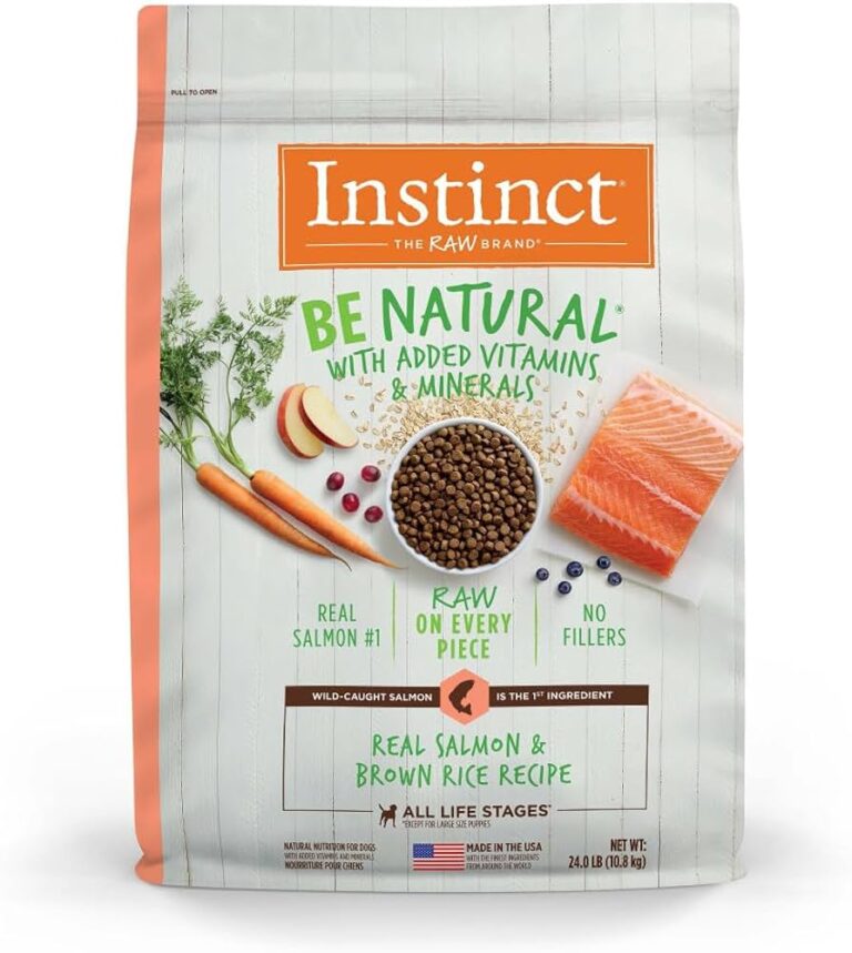 INSTINCT BE NATURAL SALMON y BROWN RICE DOG 24LB Alimento para PerroFarmacia.PET