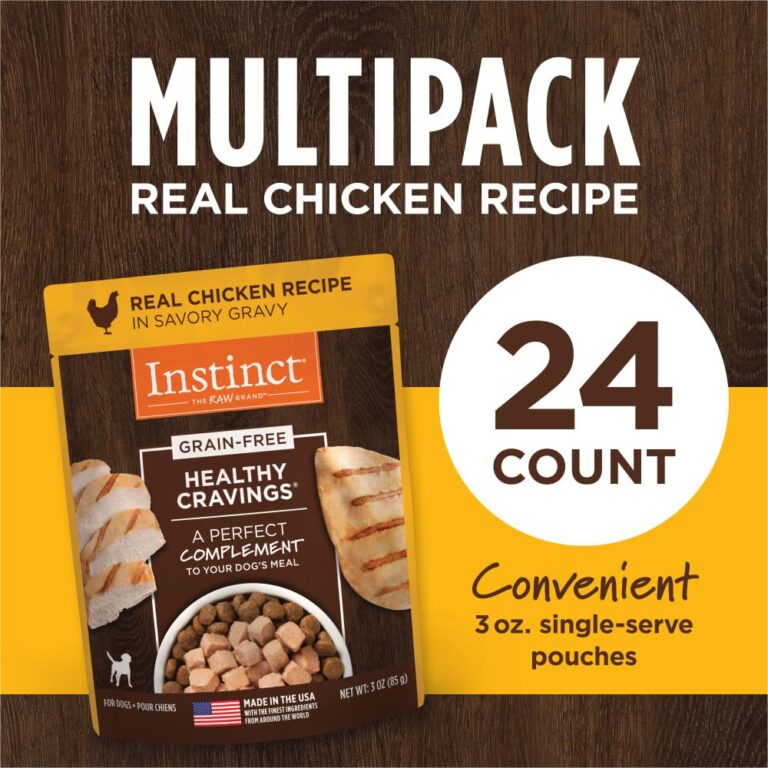 Instinct Healthy Cravings Pollo 3oz: Complemento Húmedo Premium para Perro en Bolsitas Productos veterinarios Alimentos | Envios a toda Guatemala