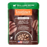 INSTINCT HEALTHY CRAVINGS LAMB POUCHES DOG 3OZ | Alimento Complementario Húmedo para Perro con Cordero Online Productos veterinarios Alimentos | Envios a toda Guatemala