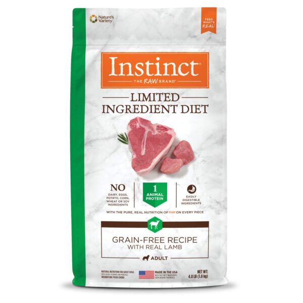 Alimento Seco Premium para Perro INSTINCT Grain-Free Limited Ingredient Cordero 20LBFarmacia.PET