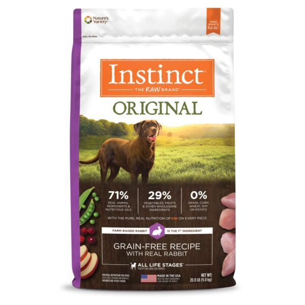 INSTINCT ORIGINAL GRAIN-FREE CHICKEN - DOG 4LBS Alimento para PerroFarmacia.PET