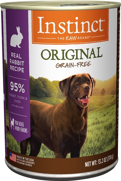 INSTINCT ORIGINAL GRAIN-FREE RABBIT CANNED 13.2OZ Alimento para Perro Productos veterinarios Alimentos | Envios a toda Guatemala