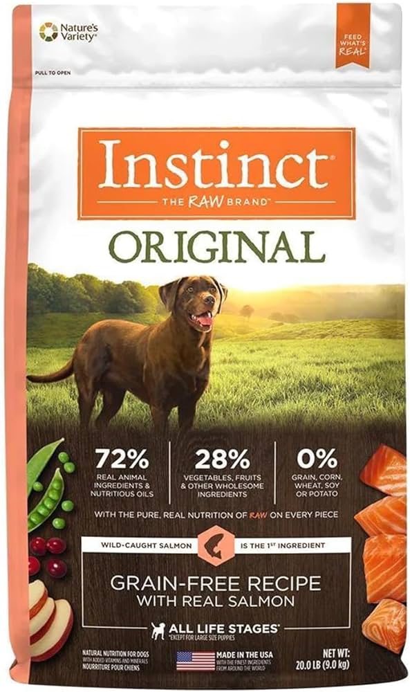 Alimento Super Premium para Perros INSTINCT Original Sin Granos con Salmón 4LBFarmacia.PET