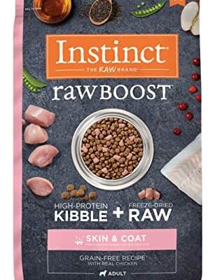 Alimento Seco para Perros INSTINCT RAW BOOST GRAIN FREE de Pollo para Piel y Pelaje, 18LBFarmacia.PET