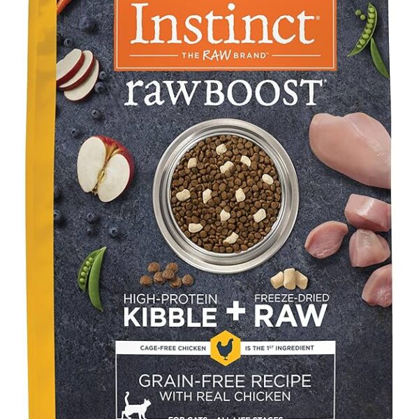 INSTINCT RAW BOOST: Alimento Premium para Perro Raza Pequeña, Pollo Sin Granos 10 lbFarmacia.PET
