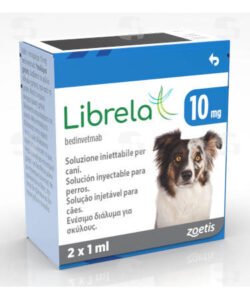 Librela 10 mg – Bedinvetmab – Inyección para el dolor articular en perros – Zoetis – Caja con 2 viales Productos veterinarios Librela | Envios a toda Guatemala