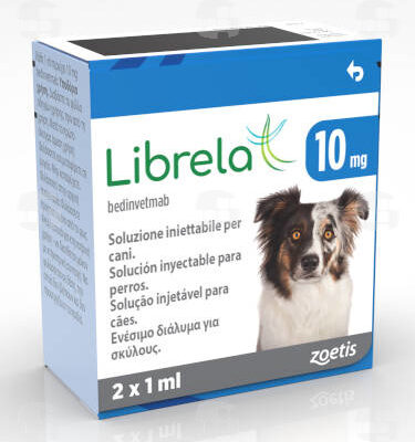 Librela 10 mg – Bedinvetmab – Inyección para el dolor articular en perros – Zoetis – Caja con 2 viales Productos veterinarios Librela | Envios a toda Guatemala
