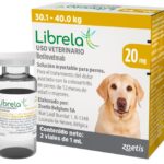 Librela 20 mg – Bedinvetmab – Inyección para el dolor articular en perros – Zoetis – Caja con 2 vialesLibrelaFarmacia.PET