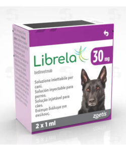 Librela 30 mg – Bedinvetmab – Inyección para el dolor articular en perros – Zoetis – Caja con 2 viales Productos veterinarios Librela | Envios a toda Guatemala