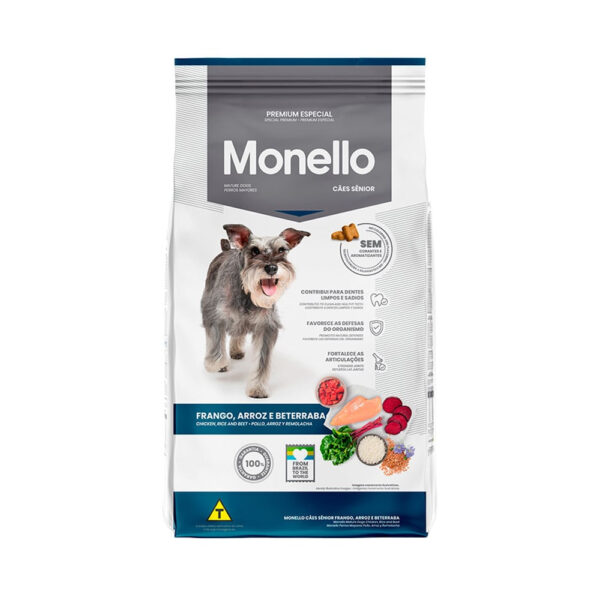 MONELLO PERRO SENIOR 1KG: Nutrición Avanzada para Longevidad y Salud Articular Productos veterinarios Alimentos para perro | Envios a toda Guatemala