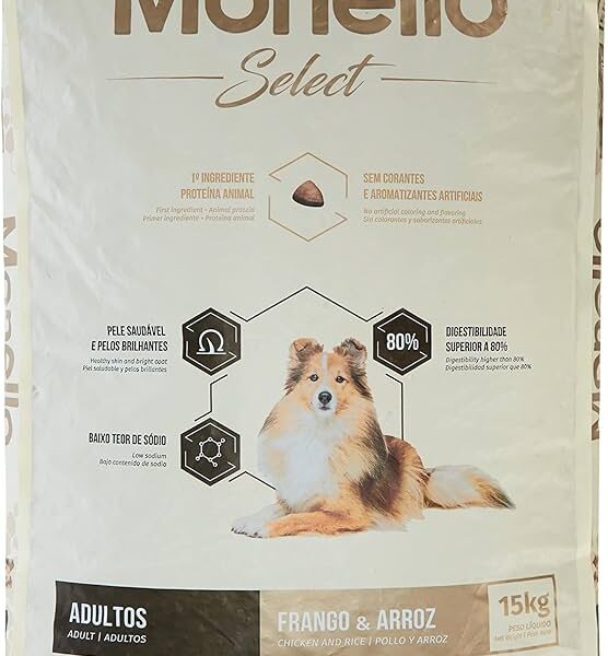MONELLO SELECT ADULTO 15KG: Alimento Premium para Perros Adultos Activos Productos veterinarios Alimentos para perro | Envios a toda Guatemala