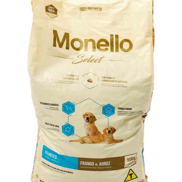 Alimento Monello Select Cachorro 15KG para Crecimiento Óptimo Productos veterinarios Alimentos para perro | Envios a toda Guatemala